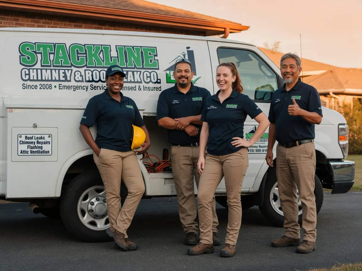 Chimney flashing repair company in Washington, TX